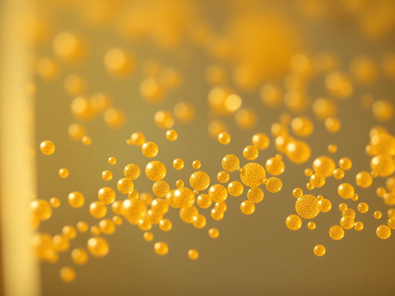 Bioprocess fermentation closeup